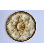 Vintage French Faience Oyster Plate Longchamp (1950-1960), Seafood, Eart... - $3,478.58 MXN