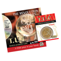 Tango Ultimate Coin (T.U.C.) (E0081) 2 Euros with online instructions - $87.11