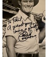 Original Photo 8 X 10 Chuck Connors Autograph Authentic Signed Actor - €300,15 EUR