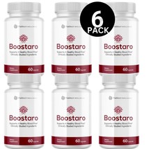 6- PACK-Boostaro- Male Virility Blood Flow Supplement, Bostaroo (60 Caps... - $178.15