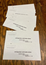 Vintage Pittsburgh National Bank Homestead Office mail envelope lot unused - £15.61 GBP