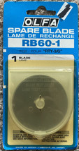 Rotary Blade 60mm Olfa NEW RB60-1 - £12.06 GBP