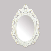 Antique White Wall Mirror - $55.00