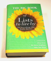 The Big Book of Lists To Live By - Alice Gray, Steve Stephens, John Van Diest - £10.38 GBP