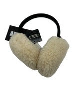 APPARIS ESME Faux Sherling Earmuffs Oat One Size New with tags - £55.79 GBP