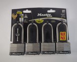 Master Lock 5SSQL 4-Pack 2.078-in Steel Shackle 2-1/2&quot; Same Keyed Padlock - $28.04