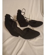 Eileen Fisher Women&#39;s Size 11 Black Suede Heels - £29.41 GBP