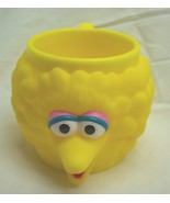 SESAME PLACE Sea World Sesame Street BIG BIRD SHAPED MOLDED 3&quot; PLASTIC M... - $14.85