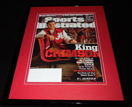 AJ McCarron Framed ORIGINAL 2013 Sports Illustrated Cover Alabama - £27.92 GBP