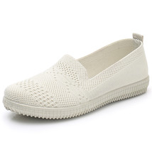 Women Fashion Ballet Flats Work Shoes Ladies Mesh Loafers Breathable Female Slip - £19.58 GBP