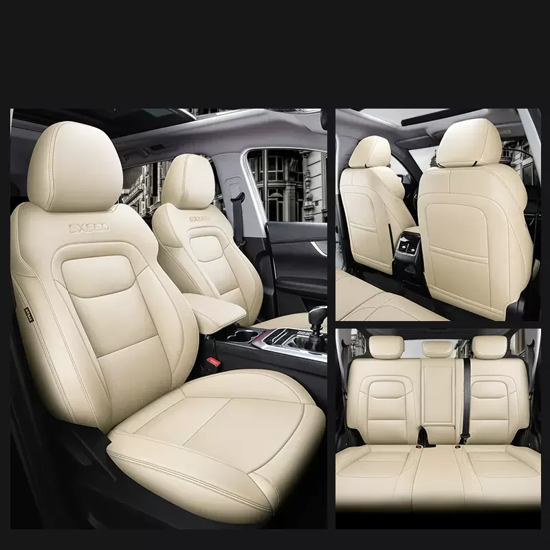 Custom Fit Car Seat Cover For Volvo Xc60 Xc90 S60 S90 Skoda Kodiaq 5 Sea... - £370.47 GBP