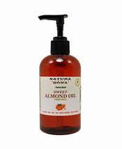 Premium Grade 100% Pure All-Natural Sweet Almond Oil Cold-Pressed; Hexane Free,  - £11.36 GBP