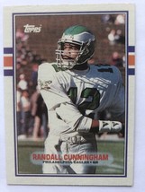 1989 Topps #115 Randall Cunningham Philadelphia Eagles NFL Football Card - £1.09 GBP