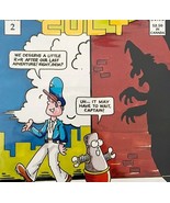1990 Alpha Comics Captain Cult #2 Vintage Oakland Maine Shadow of the Dunce - $19.99