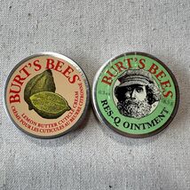 Burt’s Bees Res-Q Ointment Lemon Butter Cuticle Cream Mini Travel 0.3oz - $10.00