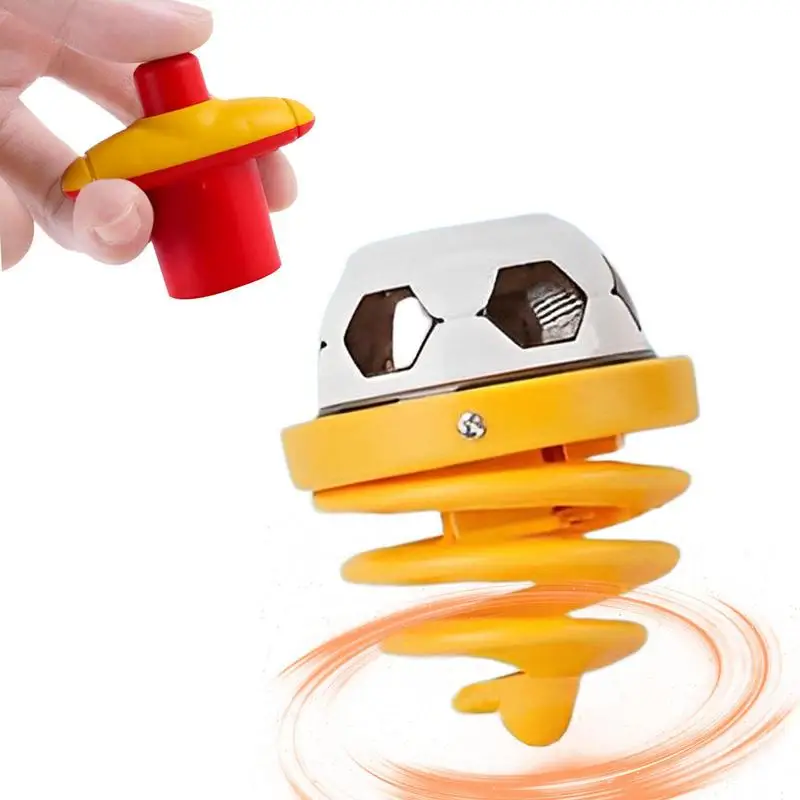 Light Up Spinning Tops Flash Light Up Top Spinning Gyro Portable Spinning Top - £8.46 GBP