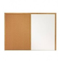 Quartet Boards S554 4 x 3 in. Combination Whiteboard-Cork Bulletin Board - £171.85 GBP