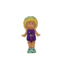 VINTAGE 1993 BLUEBIRD POLLY POCKET FIGURE MERRY GO ROUND PALS AT THE BEACH - £14.89 GBP