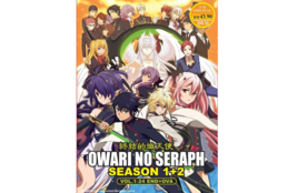 DVD Anime Seraph Of The End: Vampire Reign Season 1+2 (1-24 End)+OVA English Dub - £22.49 GBP
