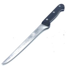 Vintage Kitchen Knife L.C. Germain Rostfrei Edelstahl 6&quot; Blade Wood Handle - £6.94 GBP