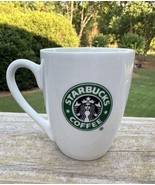 2007 Starbucks White with Classic Green Siren Mermaid Logo Coffee Cup Mu... - $11.99