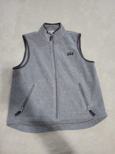 Primary image for Gap m 8 gray sleeveless zip up vest