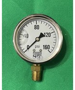 2.5&quot; Dial Water Pressure Gauge - Glycerin Filled - (0-160 psi) Fisher’s ... - $26.89 CAD