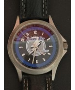 Vintage 1992 Tampa Bay Lightning Sportivi Watch Leather Strap NHL RARE - $40.48 CAD