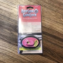 NEW Pink Fixed Mounting Keyed Trigger Gun Lock by BedSide Gunlock BS0714GLP - £6.58 GBP