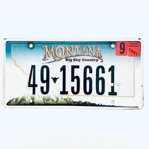 2007 United States Montana Park County Passenger License Plate 49 15661 - £13.23 GBP