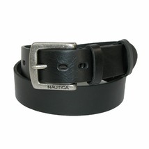 Nautica Boys Saddle Leather Belt; Black; Size 26 - $14.84