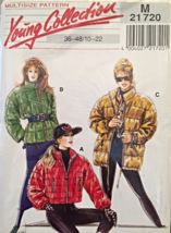 Neue Mode Young Collection Puffy Jackets Size 10-22 Eur 36-48 Pattern M21 720 - £9.45 GBP