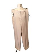 Women&#39;s Pants LOUBEN Slacks Women&#39;s sz 6 Beige  Lined High Rise Straight... - €21,53 EUR
