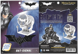 Batman Classic Rooftop Bat-Signal Metal Earth 3-D Laser Cut Steel Model Kit NEW - £9.15 GBP