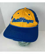 Nestle Butterfinger Snapback Mesh-Back Hat Cap, Yellow/Blue - Distressed... - $15.79