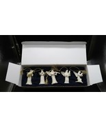 MIKASA Holiday Elegance Christmas Angel 5 Piece Porcelain Ornament Set - $35.07 CAD