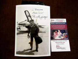 CHUCK YEAGER SPEED OF SOUND ACE SIGNED AUTO VINTAGE ORIGINAL B&amp;W PHOTO JSA - $346.49