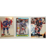 NY Rangers 3 pc Hockey Card Collection - 1991 - Mike Richter - Topps VG+... - $281.73 MXN