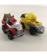 Paw Patrol True Metal Dino Rescue Marshall Rubble Diecast Vehicles Spin ... - $19.75