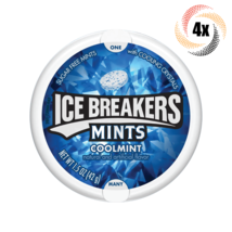 3x Tins Ice Breakers Cool Mint Flavor | 50 Mints Per Tin | 1.5oz | Sugar Free - £10.87 GBP