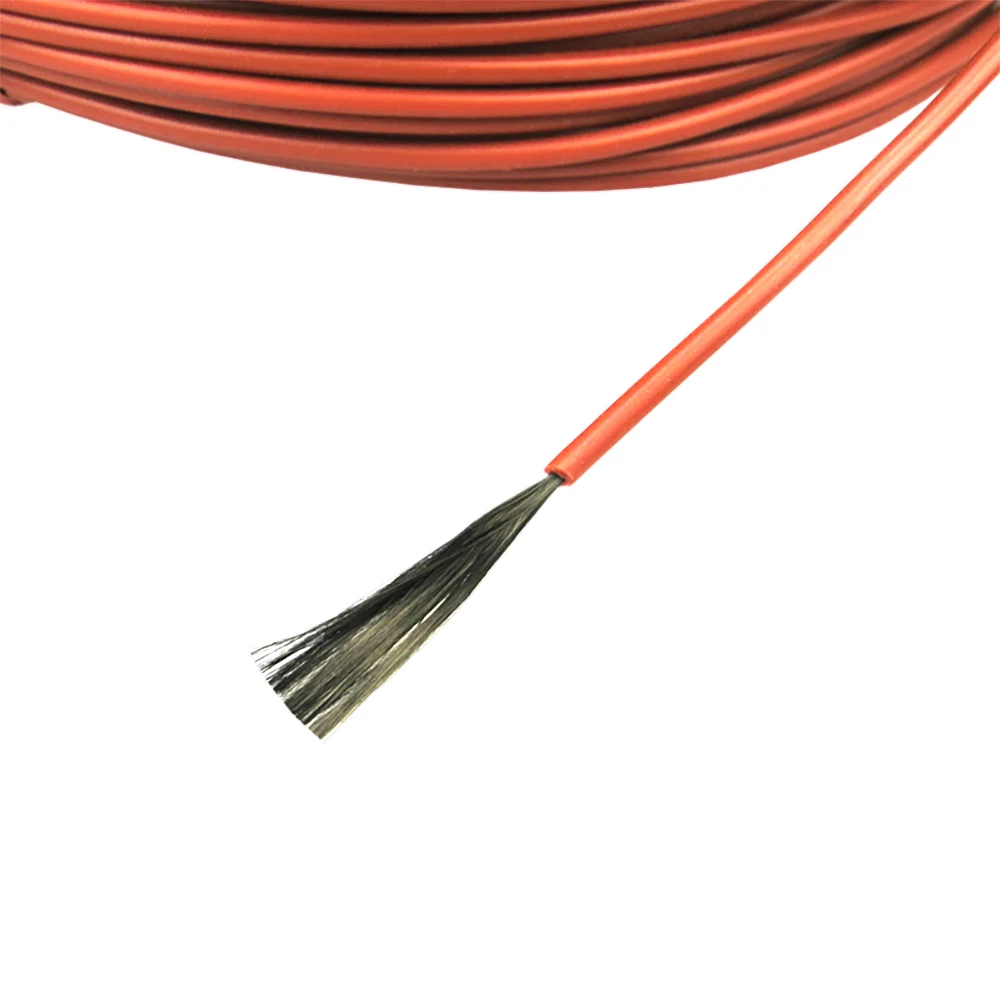 House Home 10 to 100 Meters carbon fiber heating cable Infrared Warm Floor Cable - £20.78 GBP