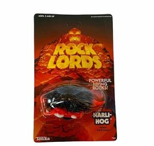 Rock Lords Action Figure 1986 Tonka Toy vtg furry Narly MOC narlies Narli-Hog - £253.01 GBP