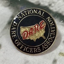 National Dare Officers Association Vintage Collectible Hat Lapel Pin - £6.20 GBP