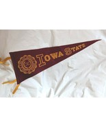 Vintage 1950s Iowa State University Cyclones Science Soft Felt Pennant 2... - £61.53 GBP