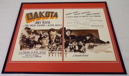 1945 Dakota John Wayne 16x20 ORIGINAL Vintage Framed Industry Advertisement - £194.68 GBP