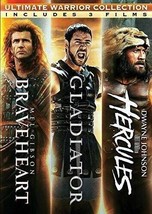 Braveheart / Gladiator / Hercules Triple Feature - DVD M45 - £10.43 GBP