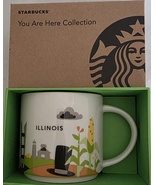 *Starbucks 2015 Illinois You Are Here Collection Coffee Mug NEW IN BOX - $51.87