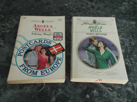 Harlequin Presents Angela Wells lot of 2 Contemporary Romance Paperbacks - £1.91 GBP