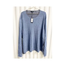 Zachary Prell Pullover Sweater Men’s XXL Blue Crewneck Long Sleeve NEW Cotton - £12.96 GBP