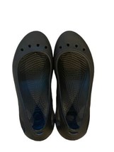 Crocs Kadee Flats Women&#39;s Size 6 Slip On Shoes Black - £14.75 GBP